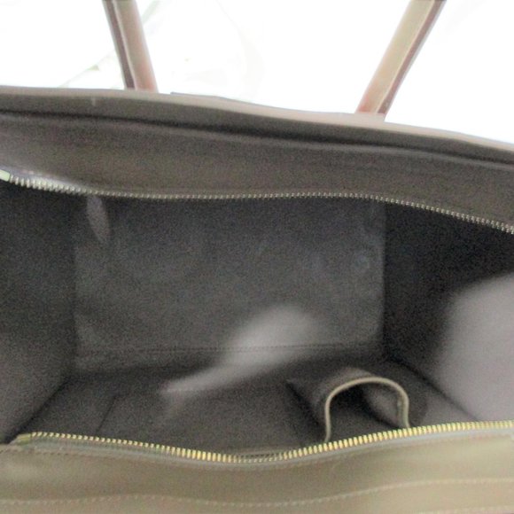 NEW CELINE PARIS ITALY Python Leather MINI LUGGAGE BRICK Tote Bag NWT - Picture 9 of 11